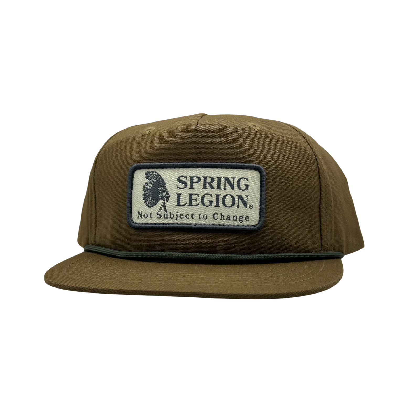 The War Bird Patch Hat - Tobacco