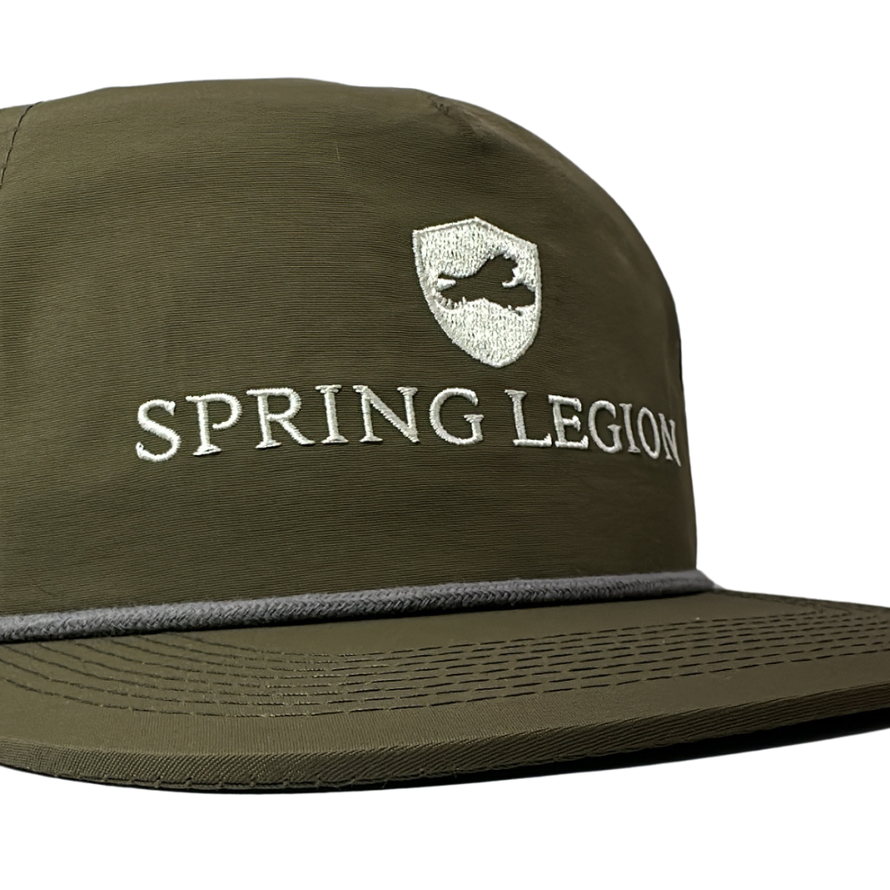 Spring Legion UltraLite Rope Hat - Dark Olive