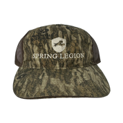 spring legion, mossy oak hat, original, bottomland, green leaf, greenleaf, rope, hunting, lost, Richardson, outdoor, pinhoti, public, old school, vintage, chene, sitka, turkey, deer, duck, waterfowl