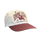 Deadstock Logo Throwback Hat - Maroon/White