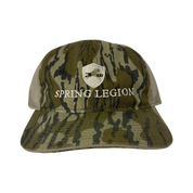 spring legion, mossy oak hat, original, bottomland, green leaf, greenleaf, rope, hunting, lost, Richardson, outdoor, pinhoti, public, old school, vintage, chene, sitka, turkey, deer, duck, waterfowl