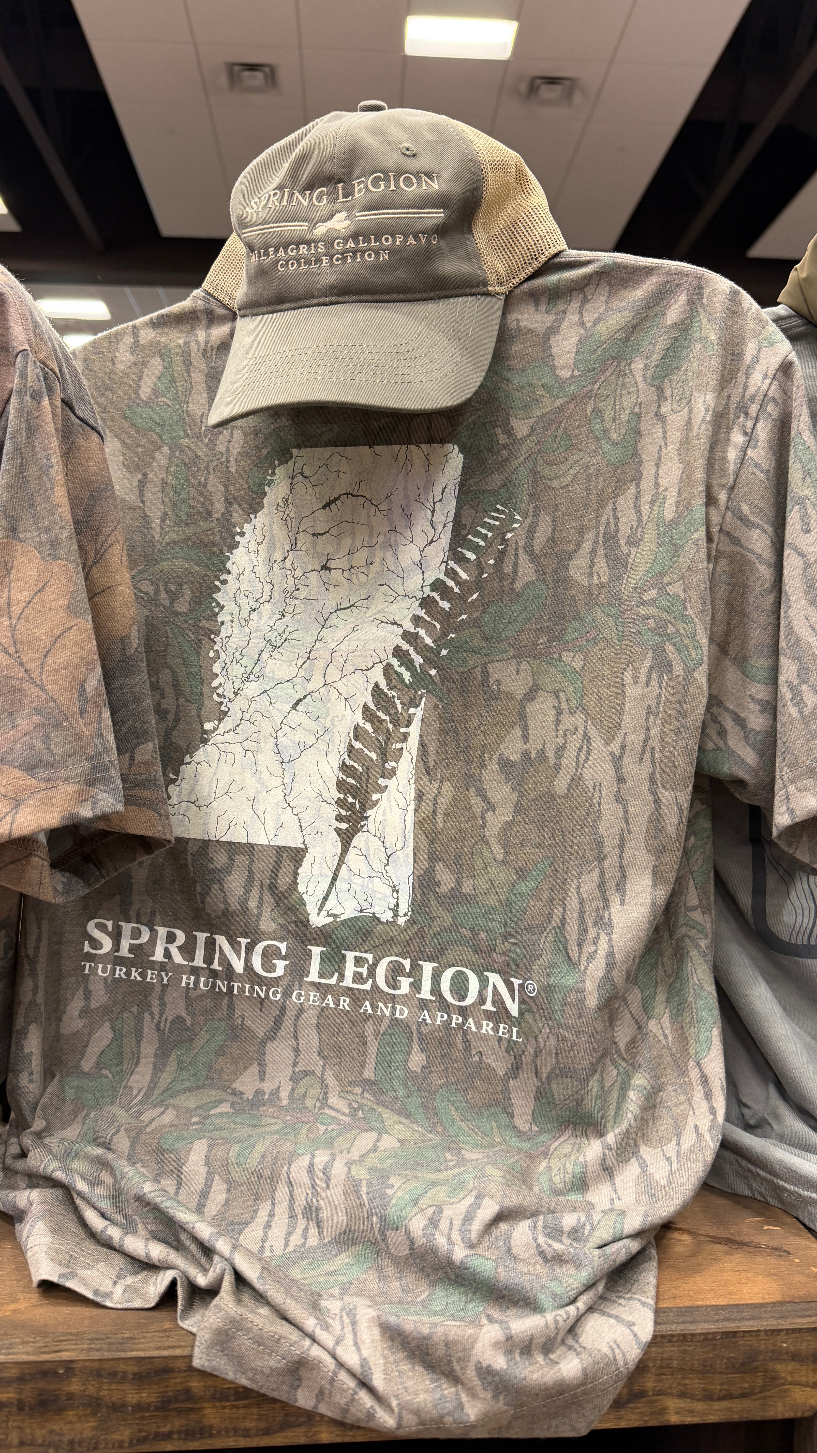 Greenleaf Mississippi Turkey Feather Tee