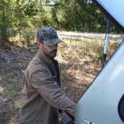 Square Label Stretch Hat - Original Bottomland