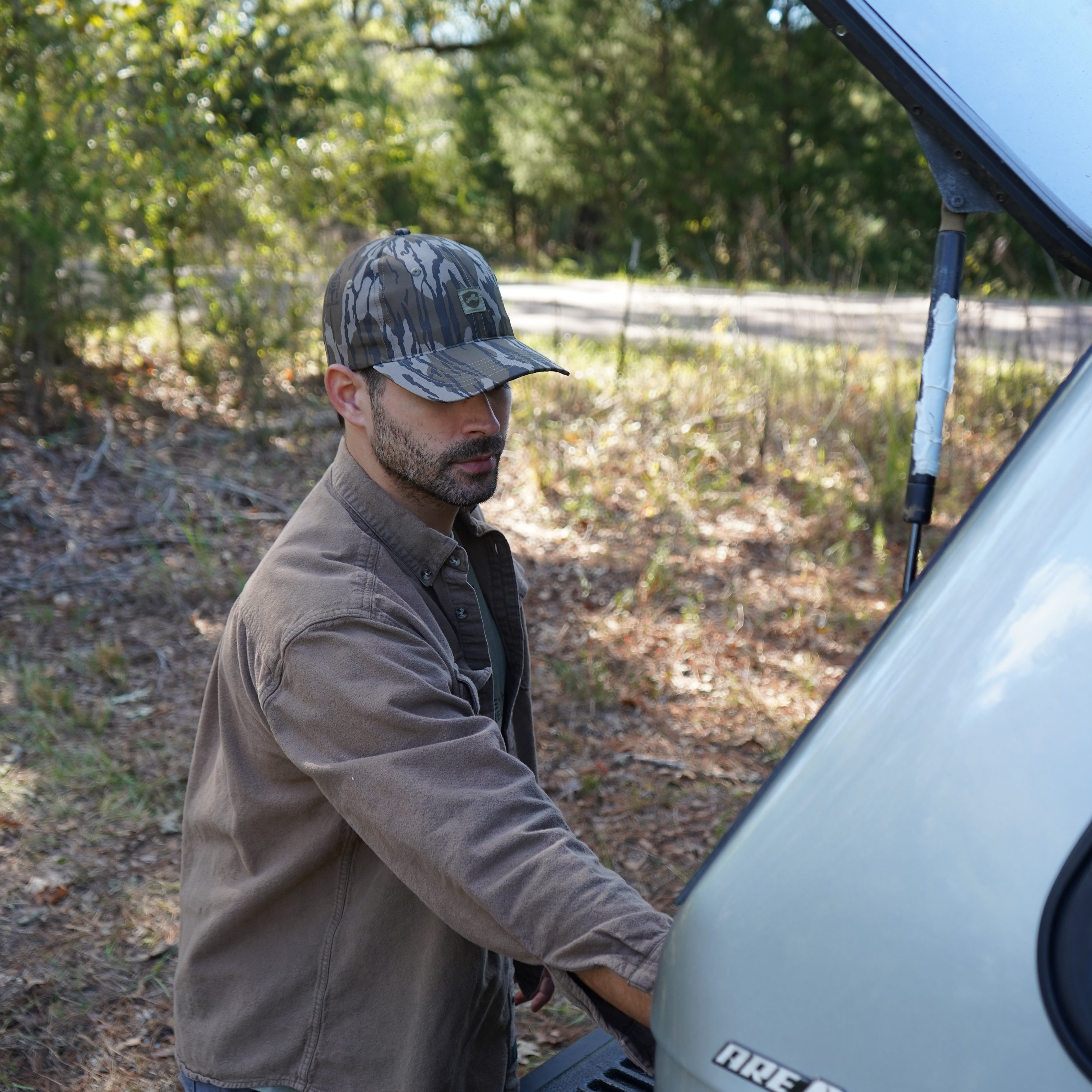 Square Label Stretch Hat - Original Bottomland