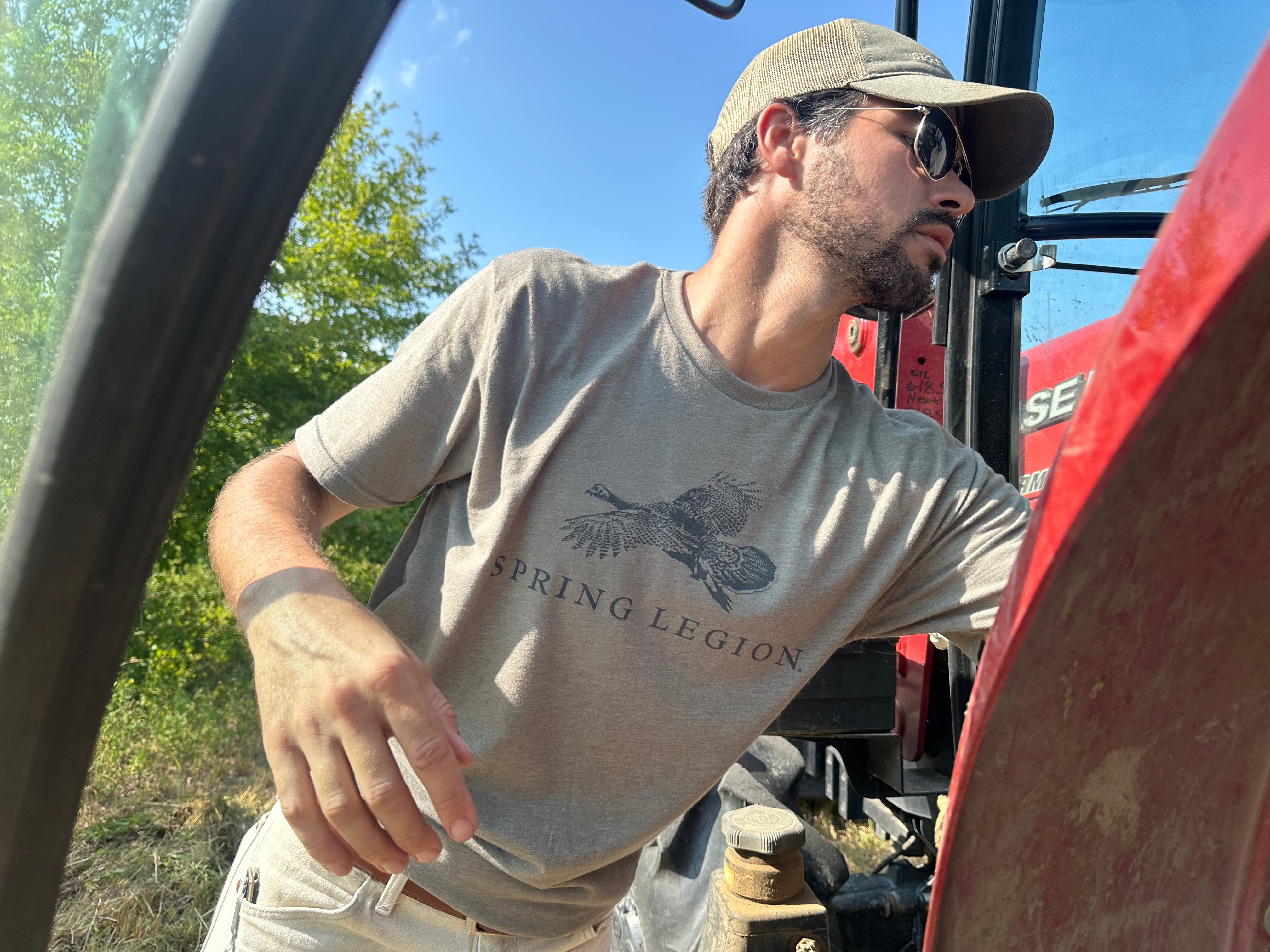 Throwback Logo Triblend Tee