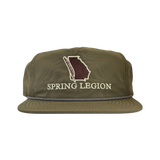 Georgia Turkey Feather Rope Hat