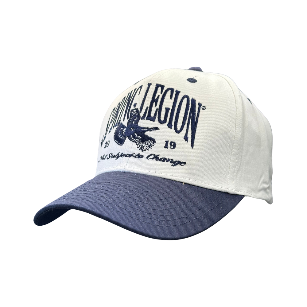 Deadstock Logo Throwback Hat - Navy/White