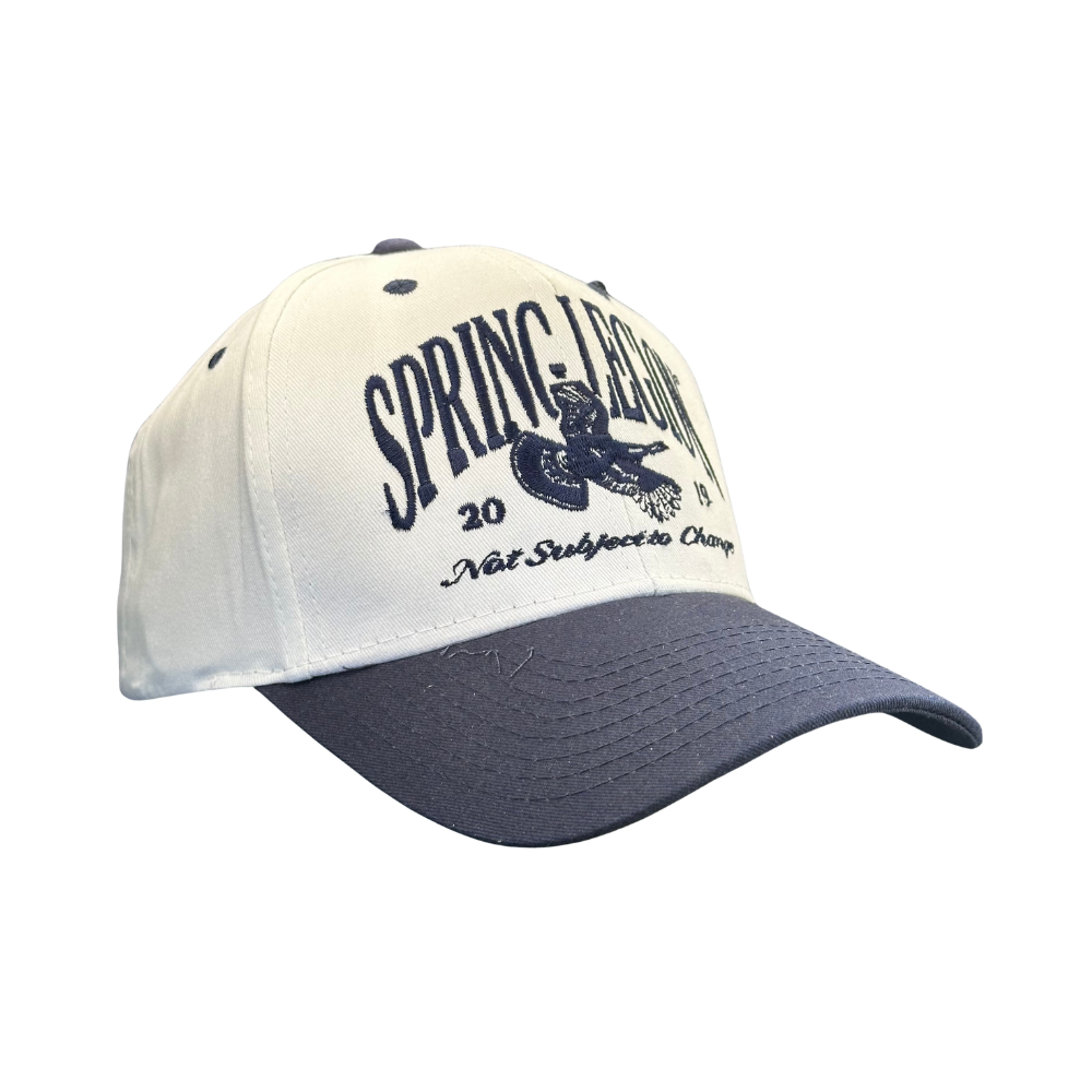 Deadstock Logo Throwback Hat - Navy/White