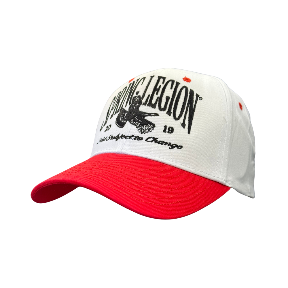 Deadstock Logo Throwback Hat - Red/White