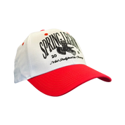 Deadstock Logo Throwback Hat - Red/White