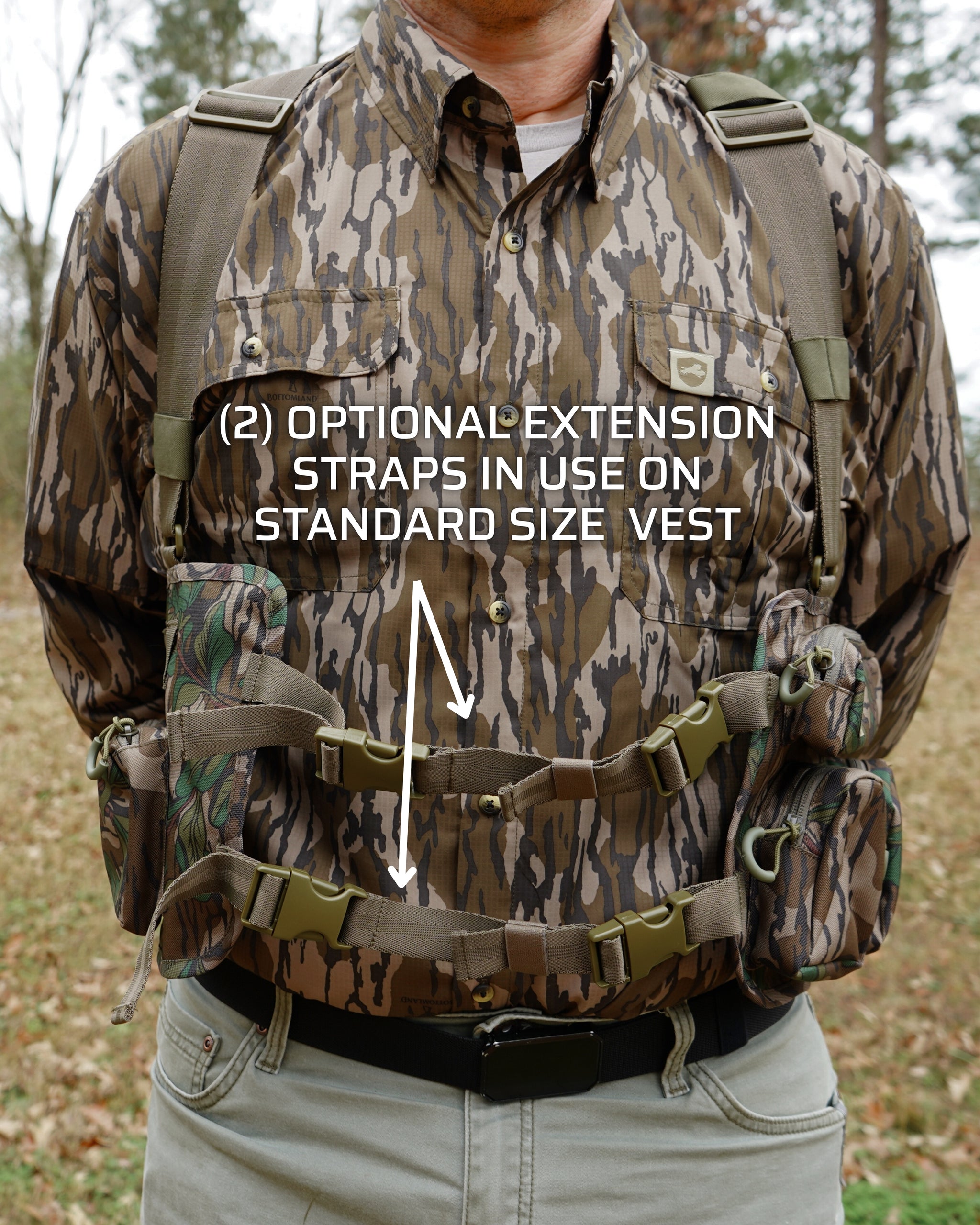 Spring Legion Turkey Hunting Vest - Mossy Oak Greenleaf