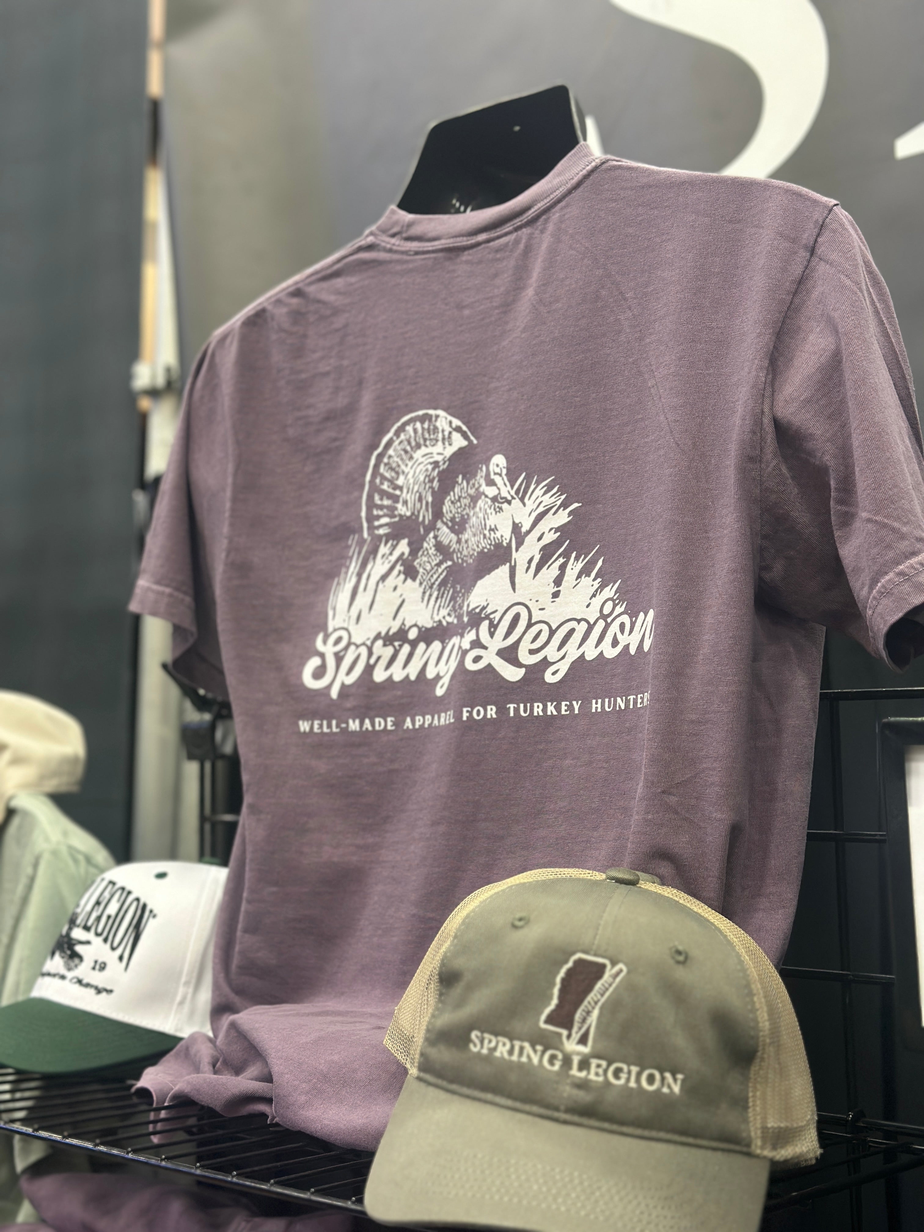 Mississippi Turkey Feather Platinum Unstructured Meshback Hat - Olive/Khaki