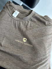 Classic Logo Lightweight Tee - Heather Brown