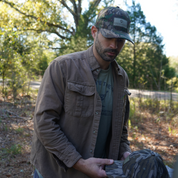 Woven Label Stretch Hat - Breathable Greenleaf