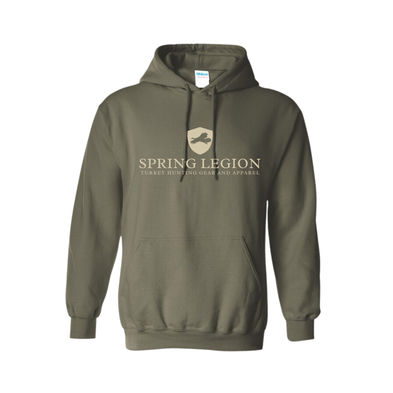 Spring Legion Logo Hoodie - Green