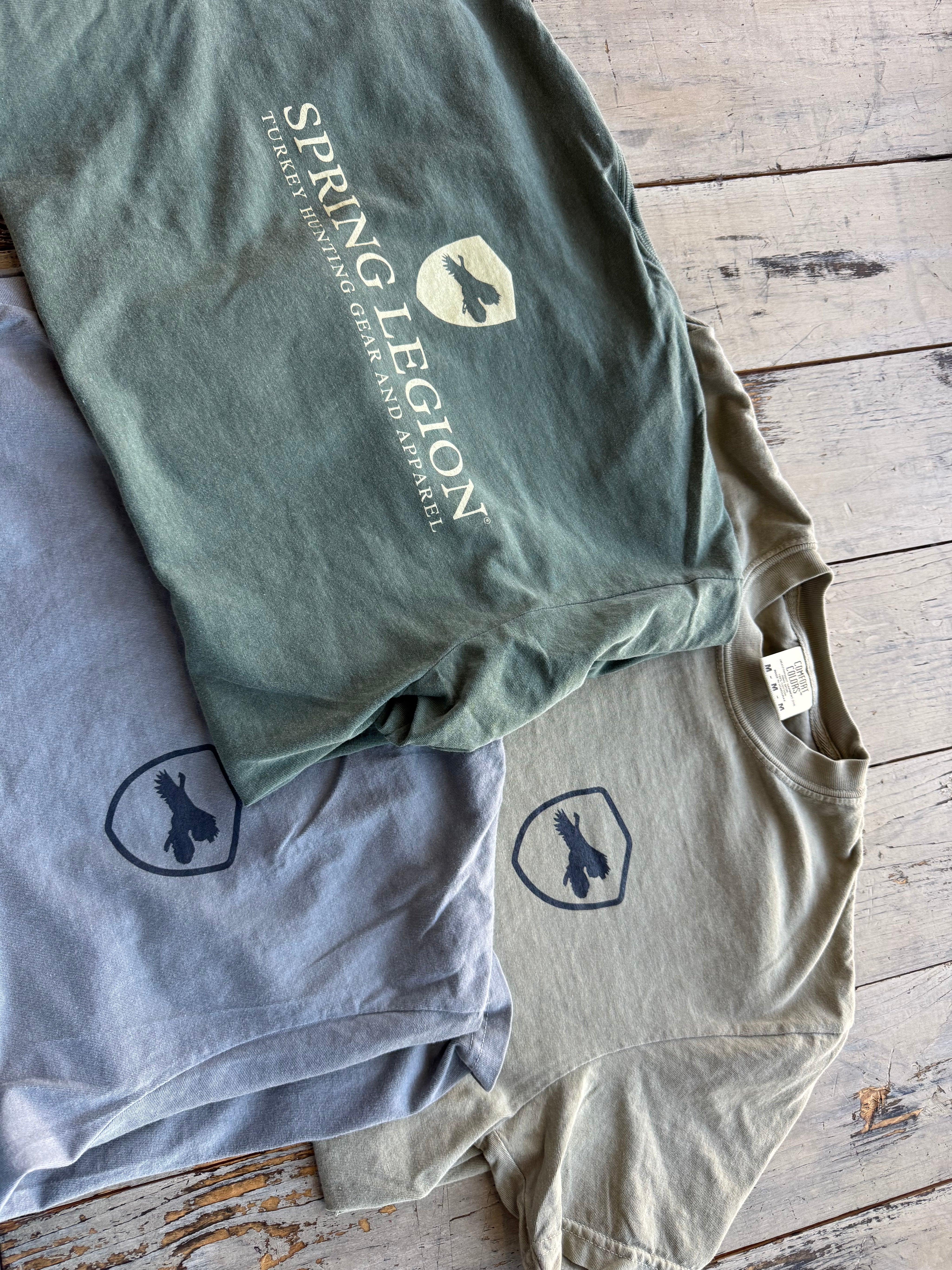 Comfort Colors Logo Tee - Khaki