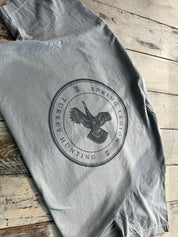 Circle Logo Flying Turkey Pocket Tee Shirt - Light Grey