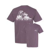Solo Strutter Pocket Tee - Wine