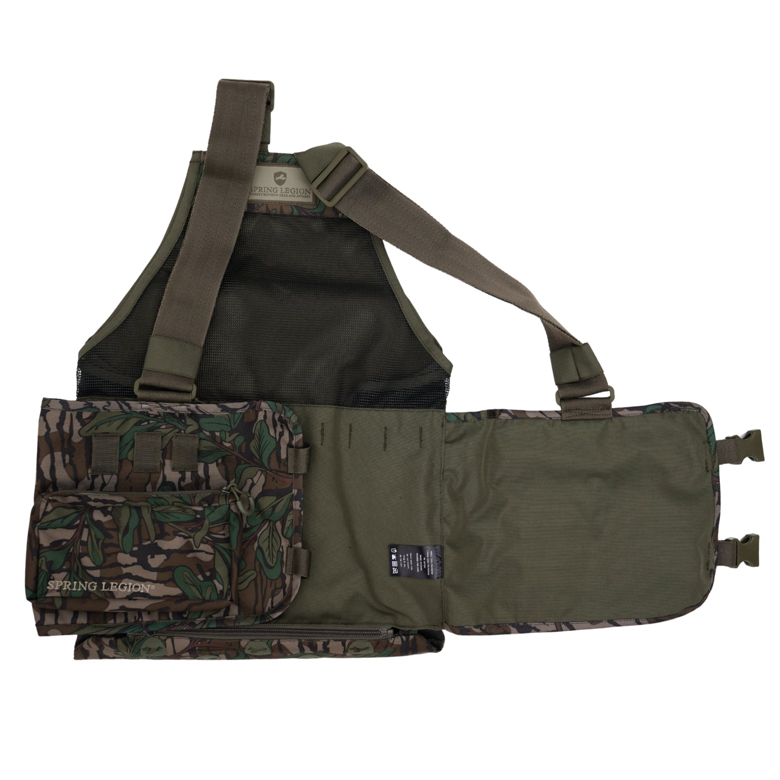 Spring Legion Turkey Hunting Vest - Mossy Oak Greenleaf