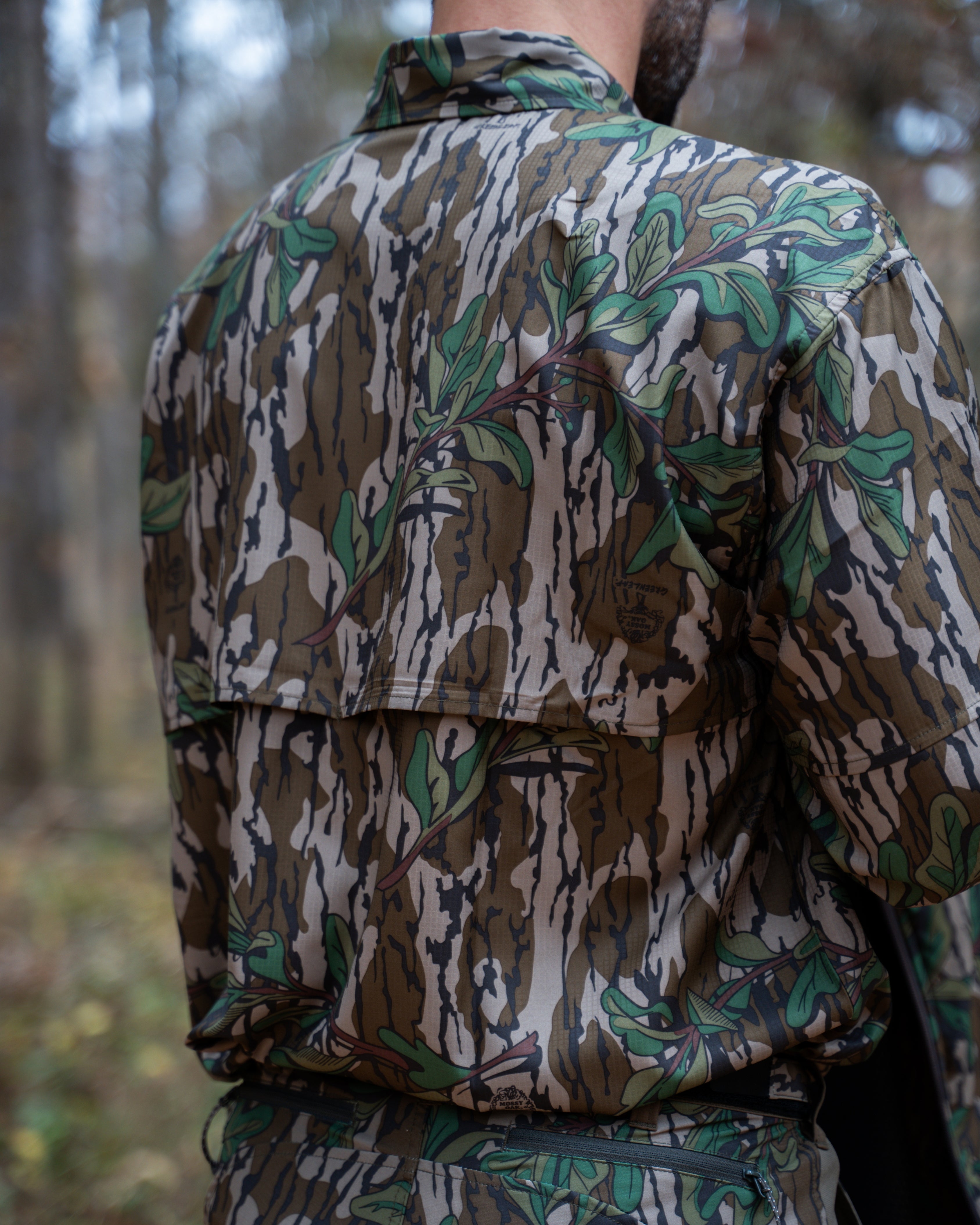 mossy oak dress shirts Marsh Wear Lenwood Mossy Oak Long Sleeve Original Bottomland