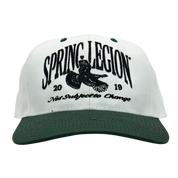 Deadstock Logo Throwback Hat - Green/White