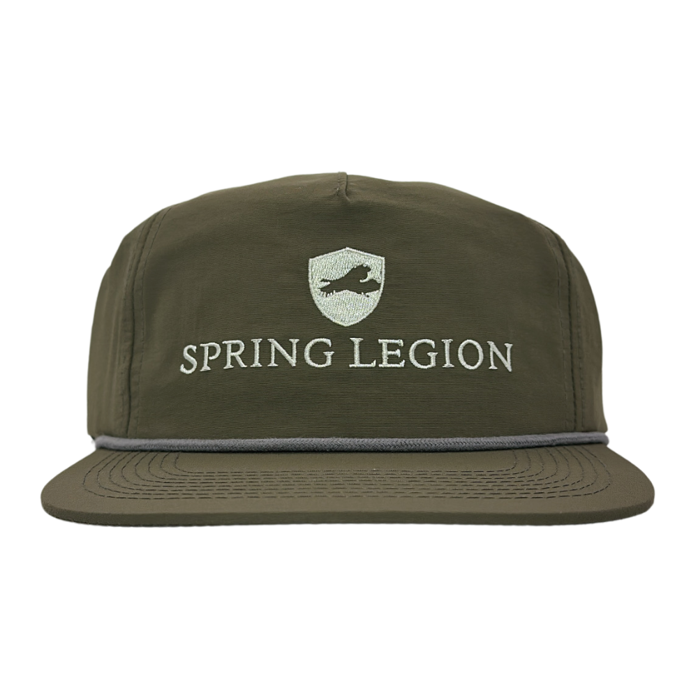 Spring Legion UltraLite Rope Hat - Dark Olive