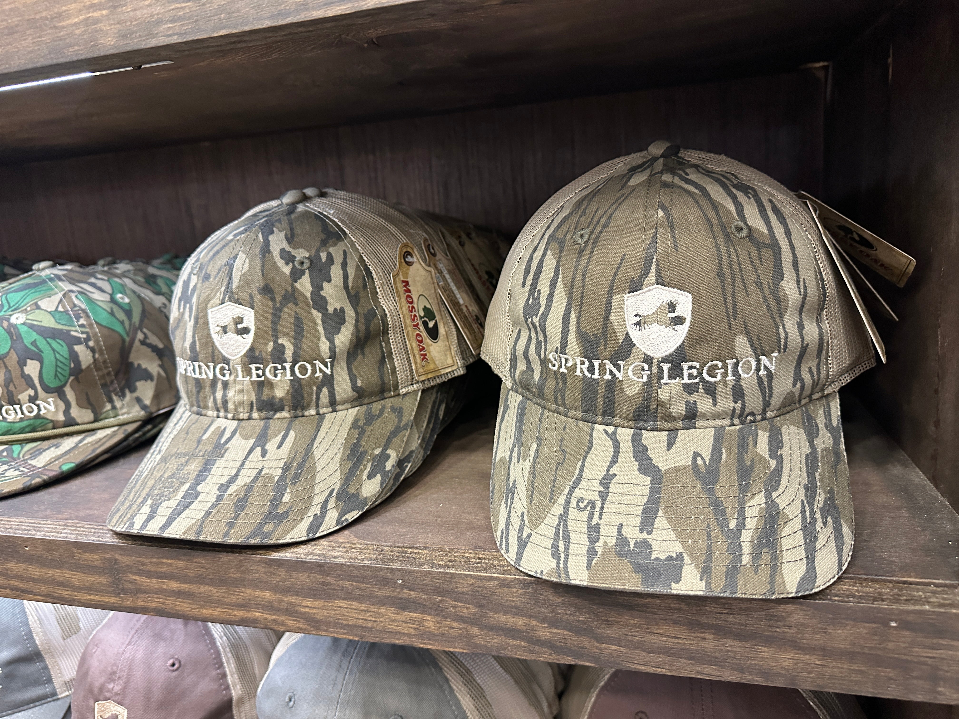 Unstructured Meshback Hat - Original Bottomland/Khaki – Spring Legion