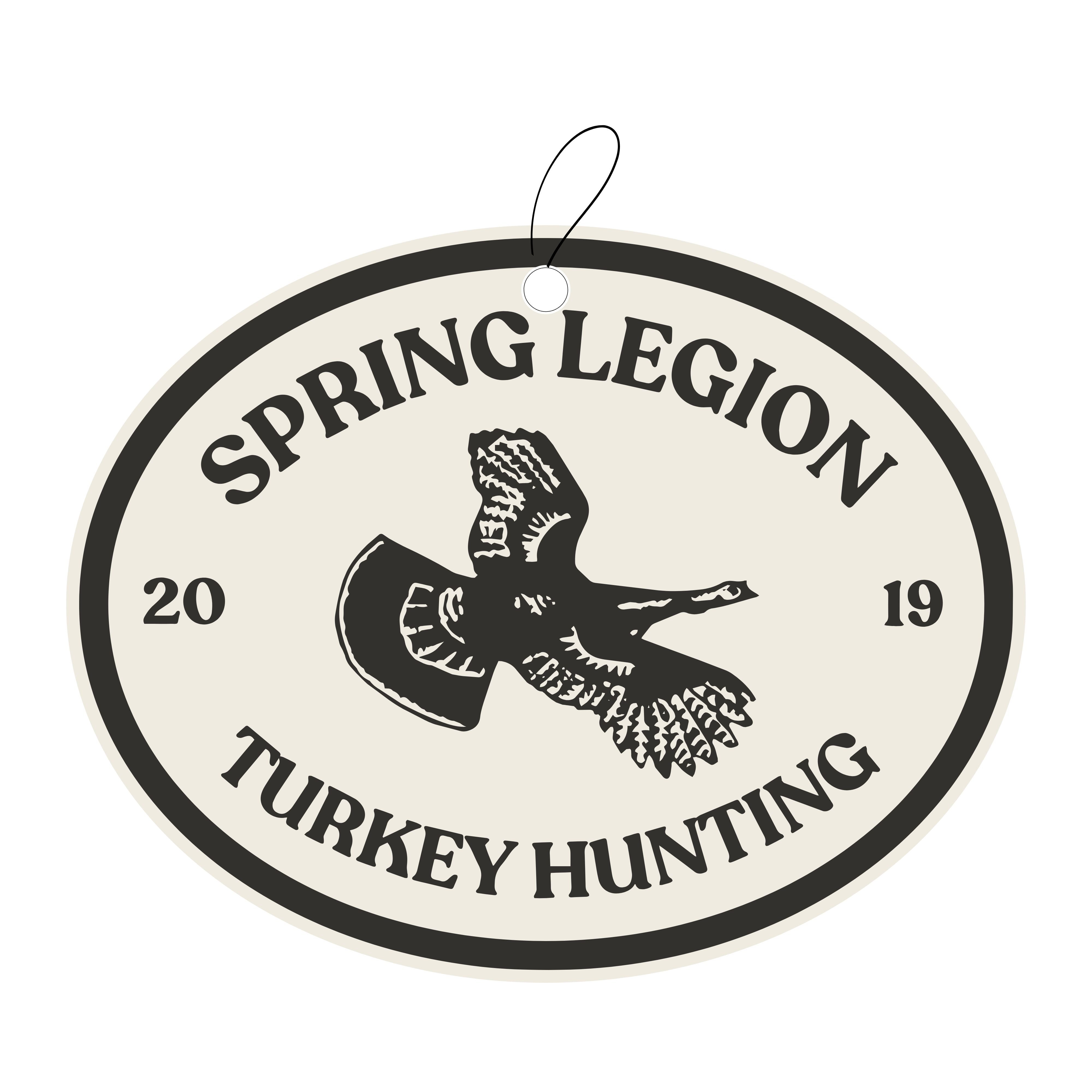 Oval Turkey Air Freshener (Vanilla)
