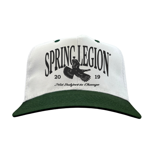 Deadstock Logo Throwback Hat - Green/White