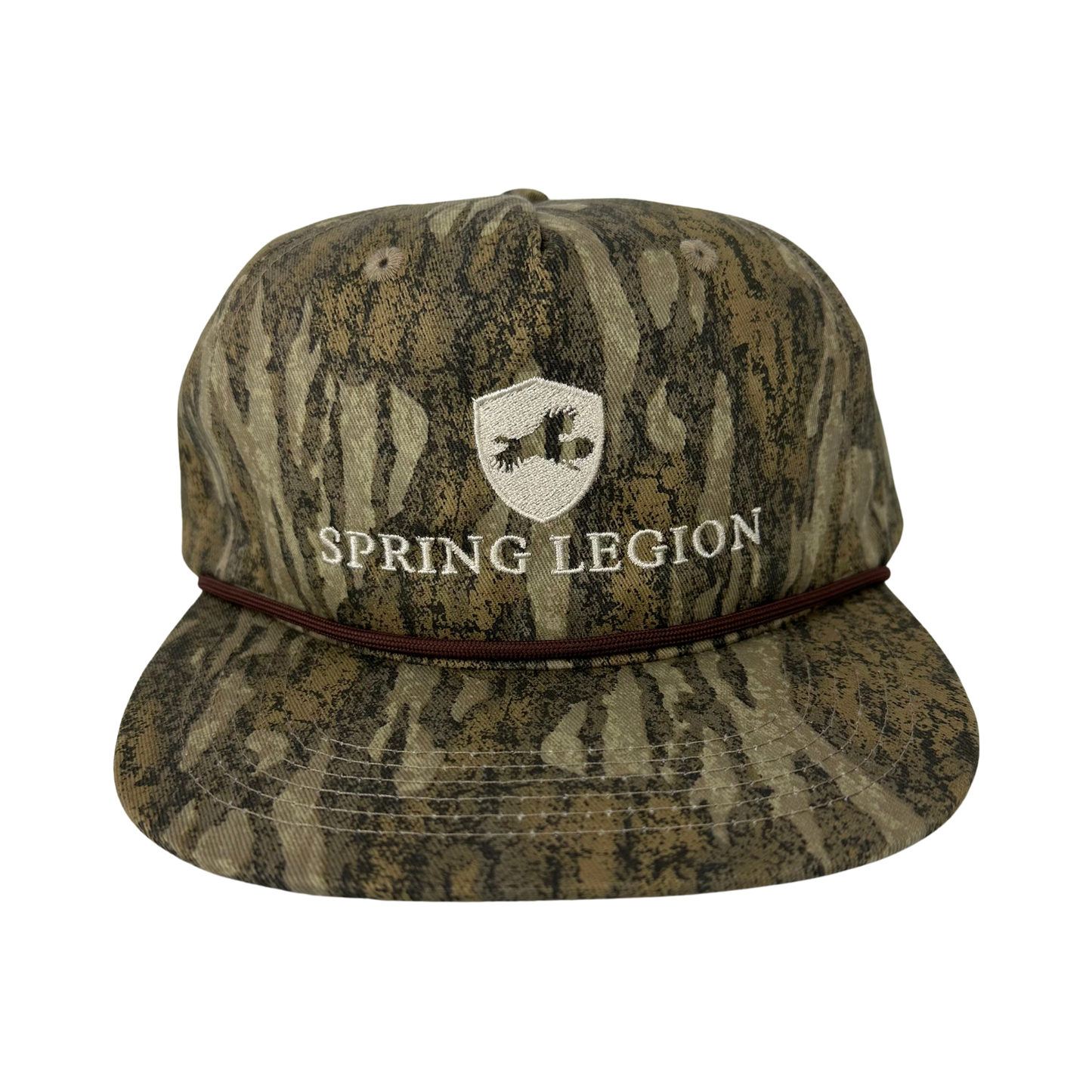 spring legion, mossy oak hat, original, bottomland, green leaf, greenleaf, rope, hunting, lost, Richardson, outdoor, pinhoti, public, old school, vintage, chene, sitka, turkey, deer, duck, waterfowl