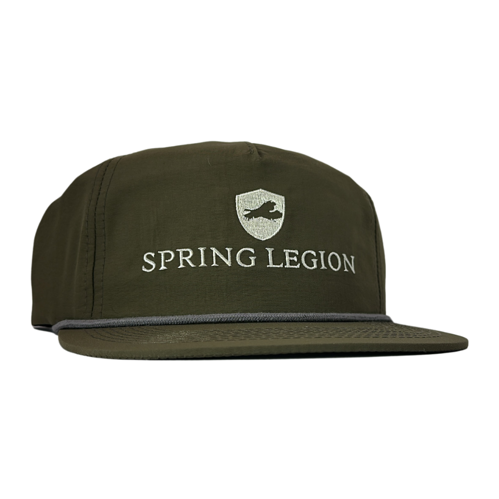 Spring Legion UltraLite Rope Hat - Dark Olive