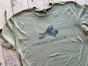 Throwback Flying Turkey CVC Tee - Light Olive