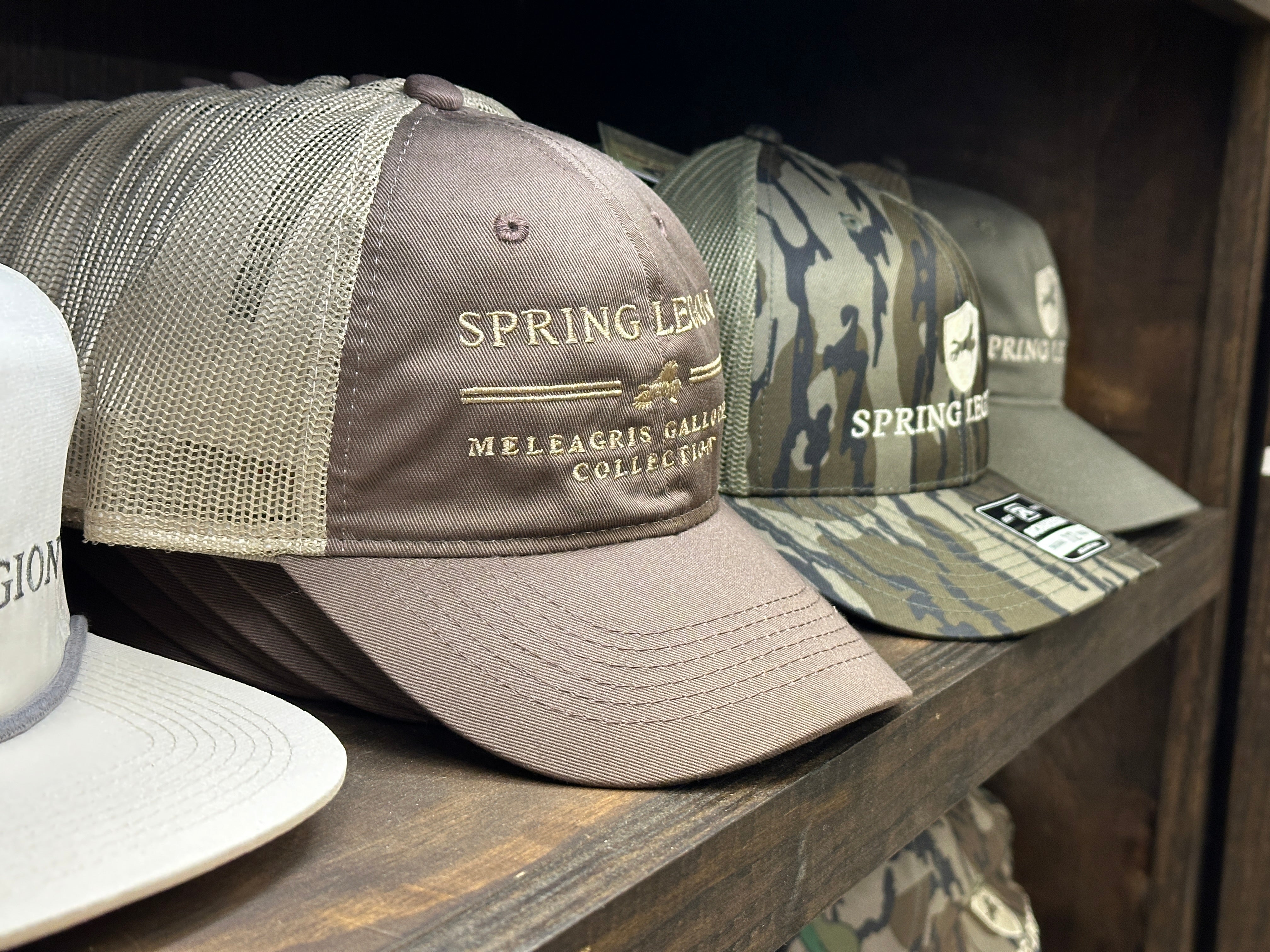 MGC Platinum Series Mesh Back Hat - Brown/Khaki