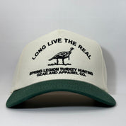 Long Live The Real Five-Panel Hat - Green/Natural