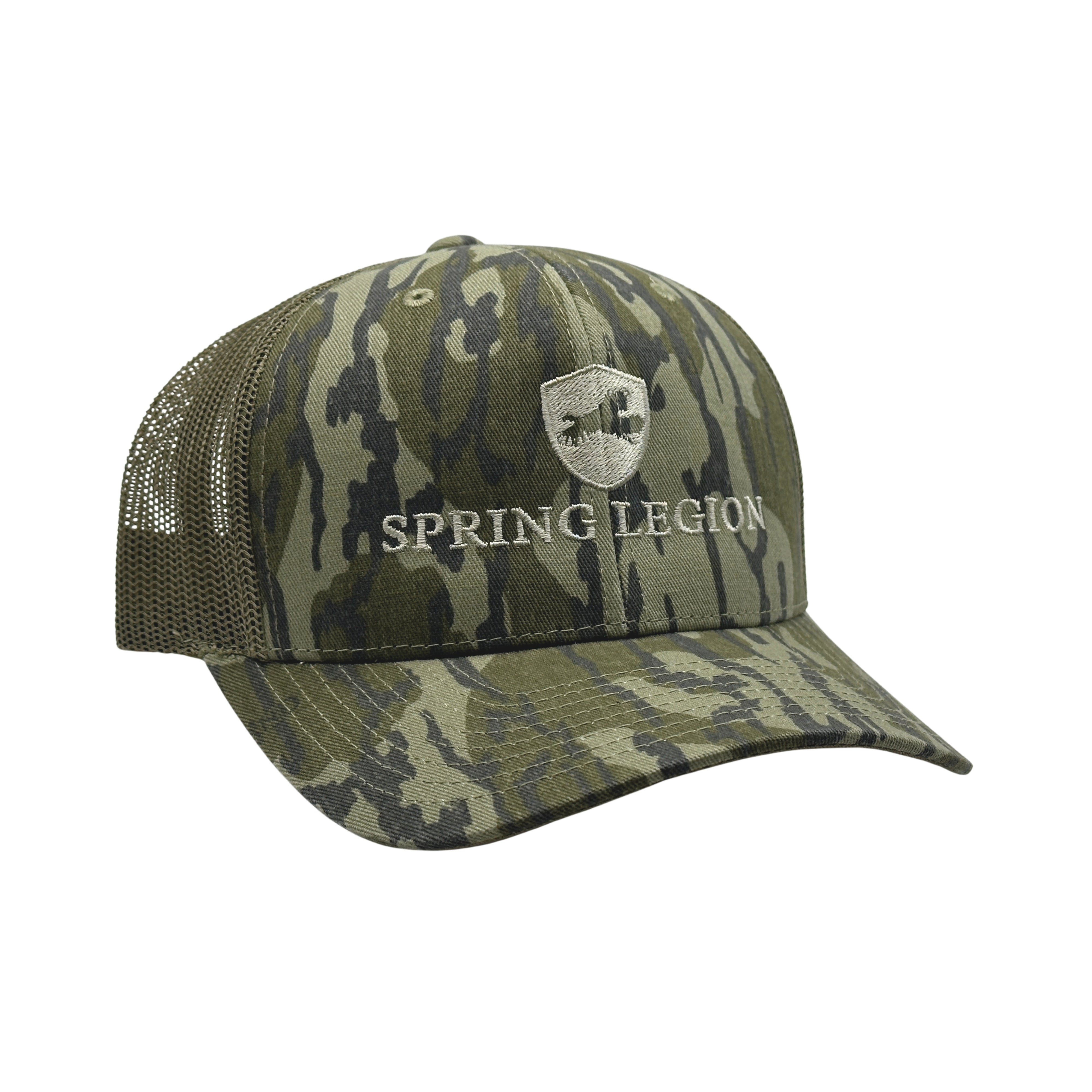 Structured Meshback Logo Hat - Original Bottomland