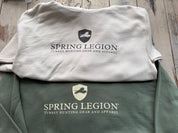 Spring Legion Logo Hoodie - Khaki