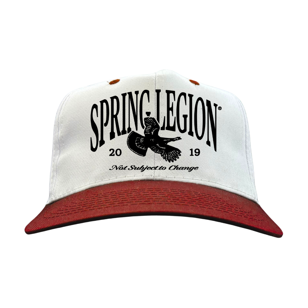 Deadstock Logo Throwback Hat - Red/White