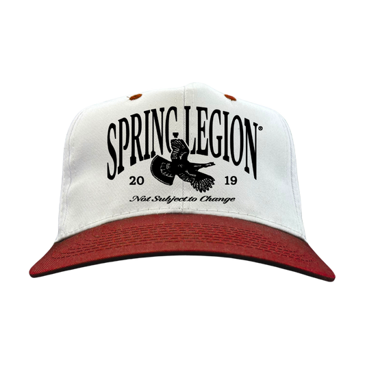 Deadstock Logo Throwback Hat - Red/White