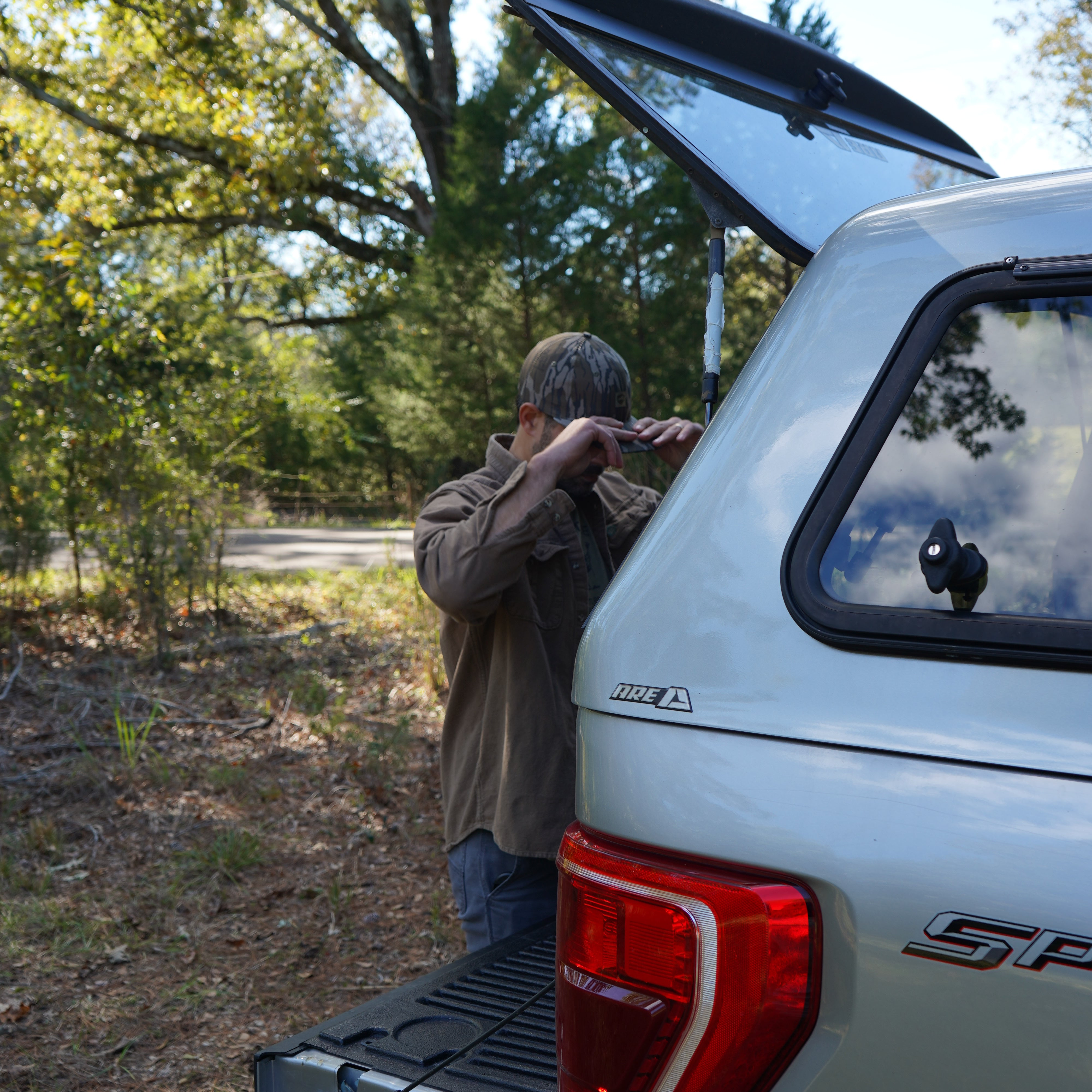 Square Label Stretch Hat - Original Bottomland