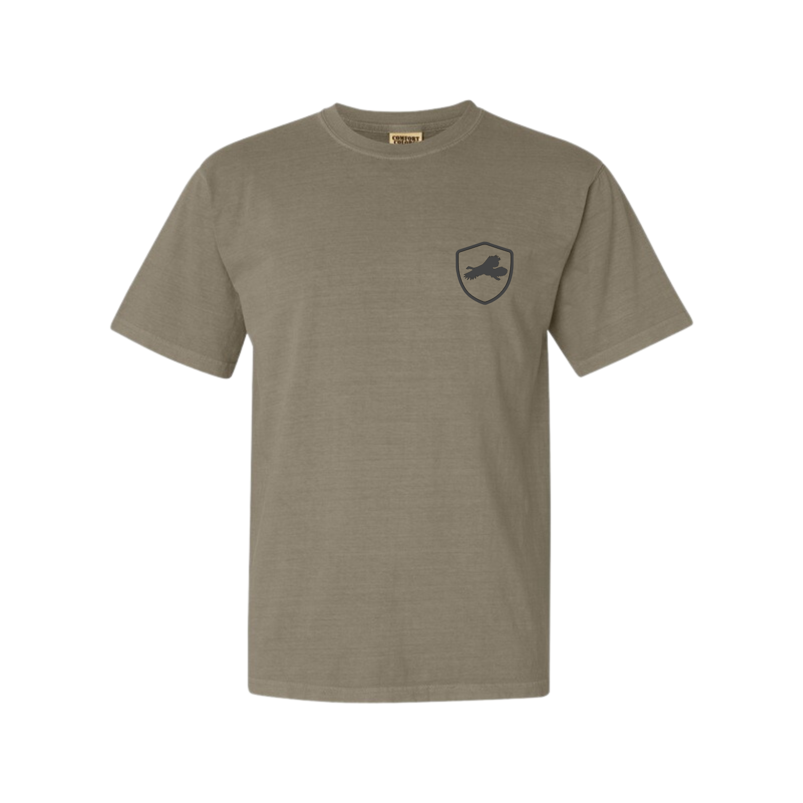 Comfort Colors Logo Tee - Khaki