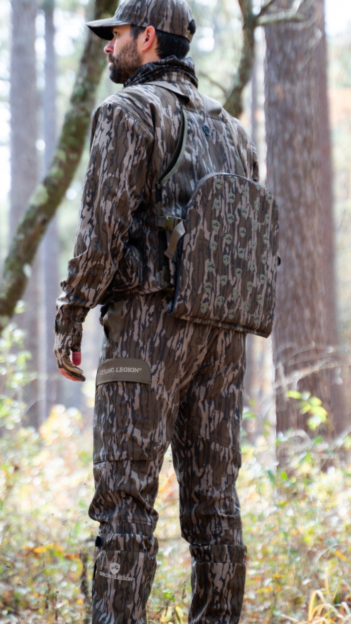 Spring Legion Turkey Hunting Vest  - Mossy Oak Original Bottomland