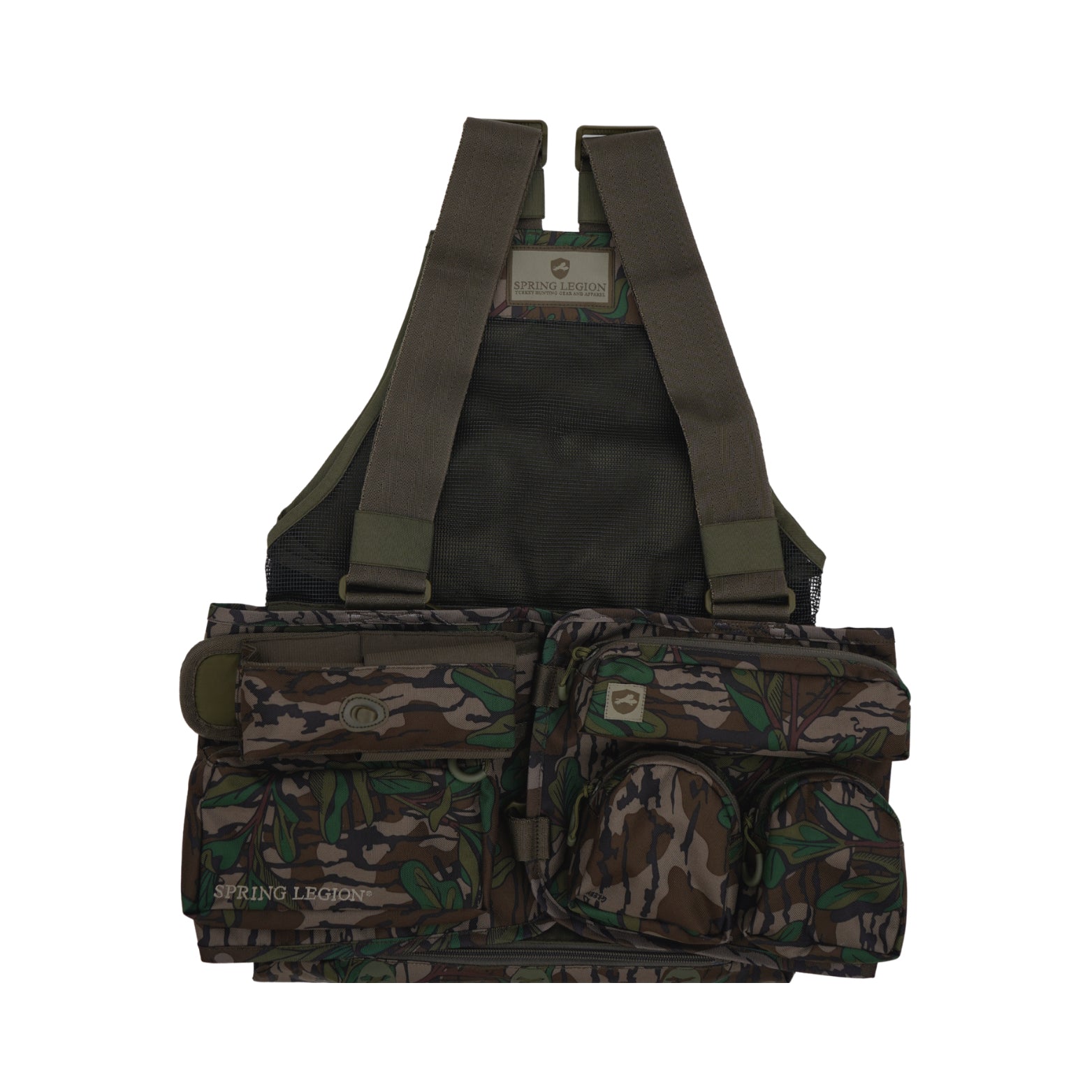 Spring Legion Turkey Hunting Vest XL - Mossy Oak Greenleaf