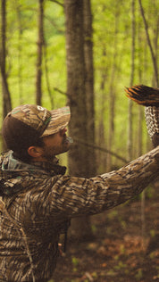 6-Panel Meshback Hat - Mossy Oak Greenleaf