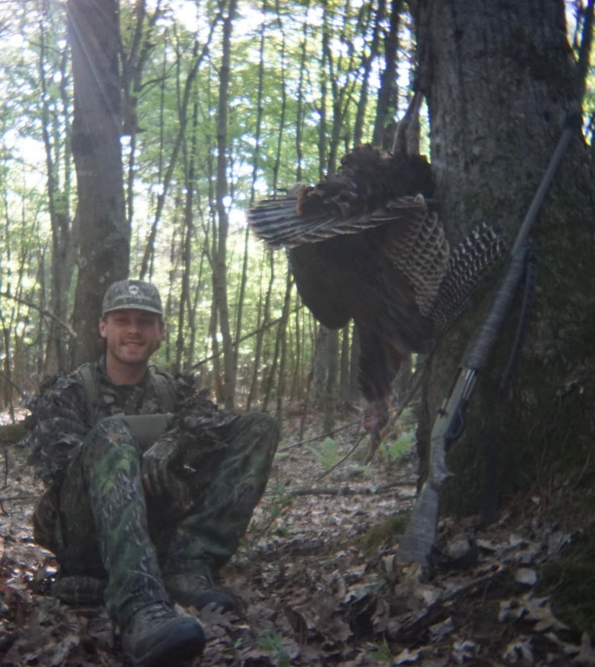 Old School 5-Panel Hat - Mossy Oak Greenleaf