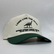 Long Live The Real Five-Panel Hat - Green/Natural