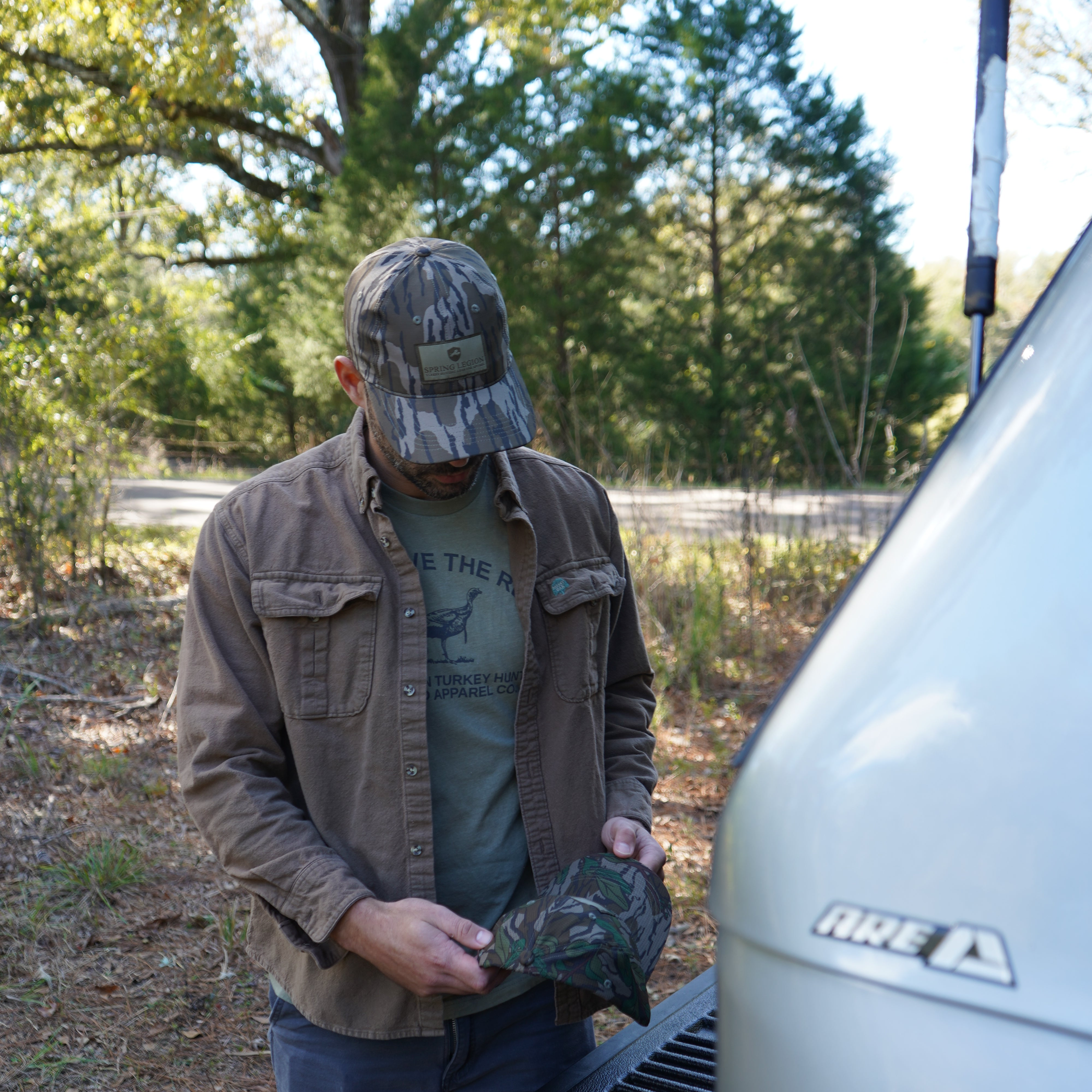 Woven Label Stretch Hat - Original Bottomland