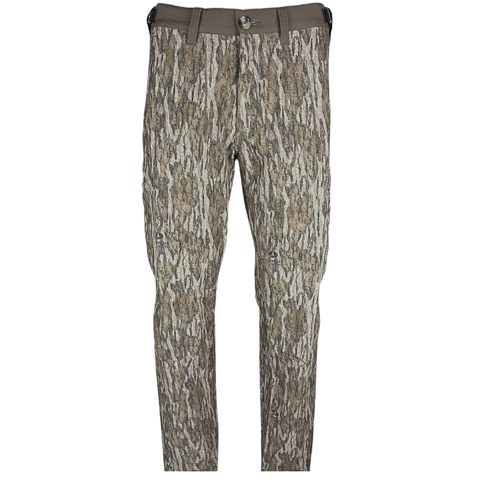 bottomland pants, camo pants, turkey hunting pants, lightweight, nomad, ol tom, sika, mossy oak, stretch, breathable, best, old school, new, original