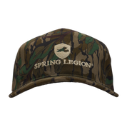 Old School Spring Legion 5-Panel Turkey Hunting Hat - Mossy Oak Greenleaf