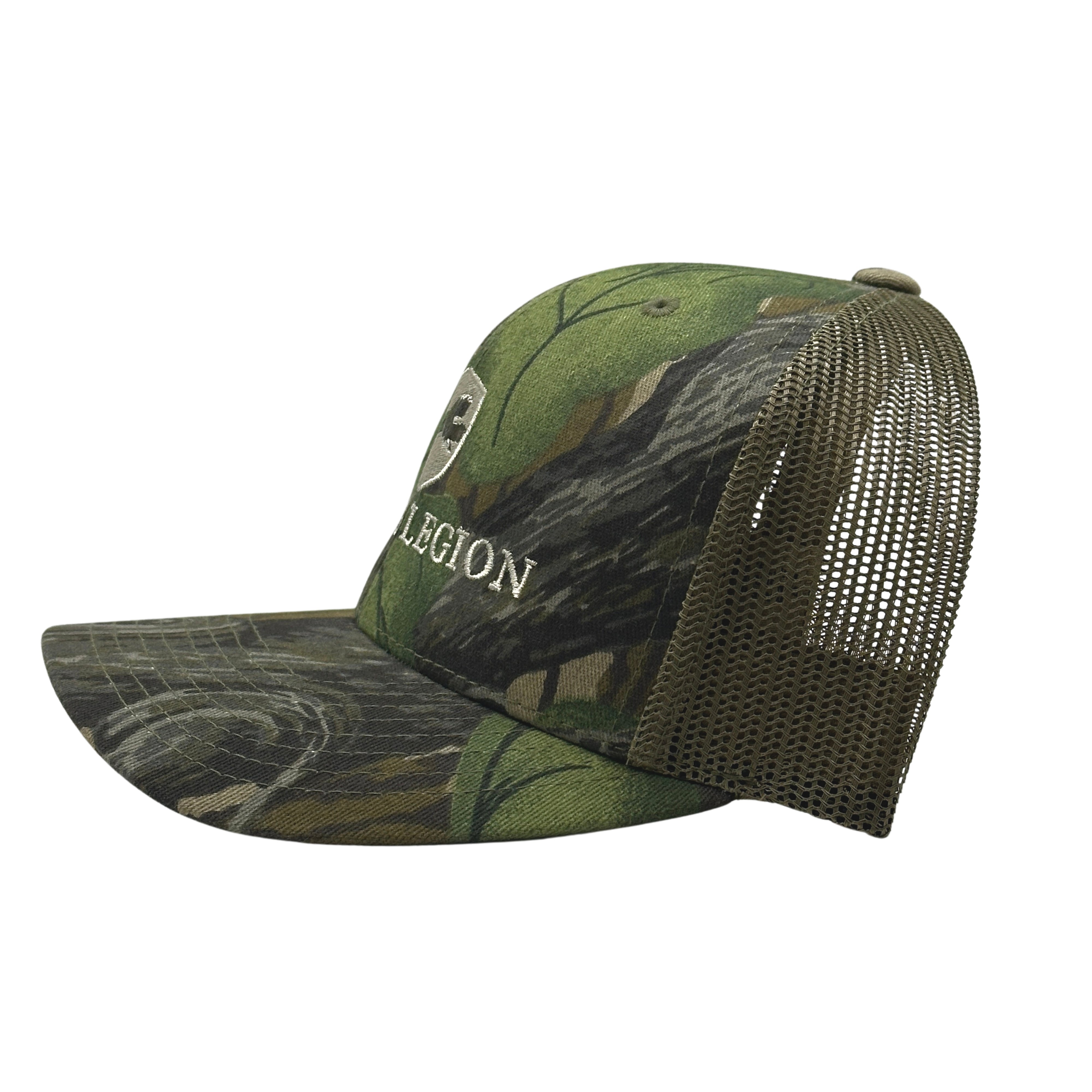 Structured Meshback Logo Hat - Mossy Oak Full Foliage