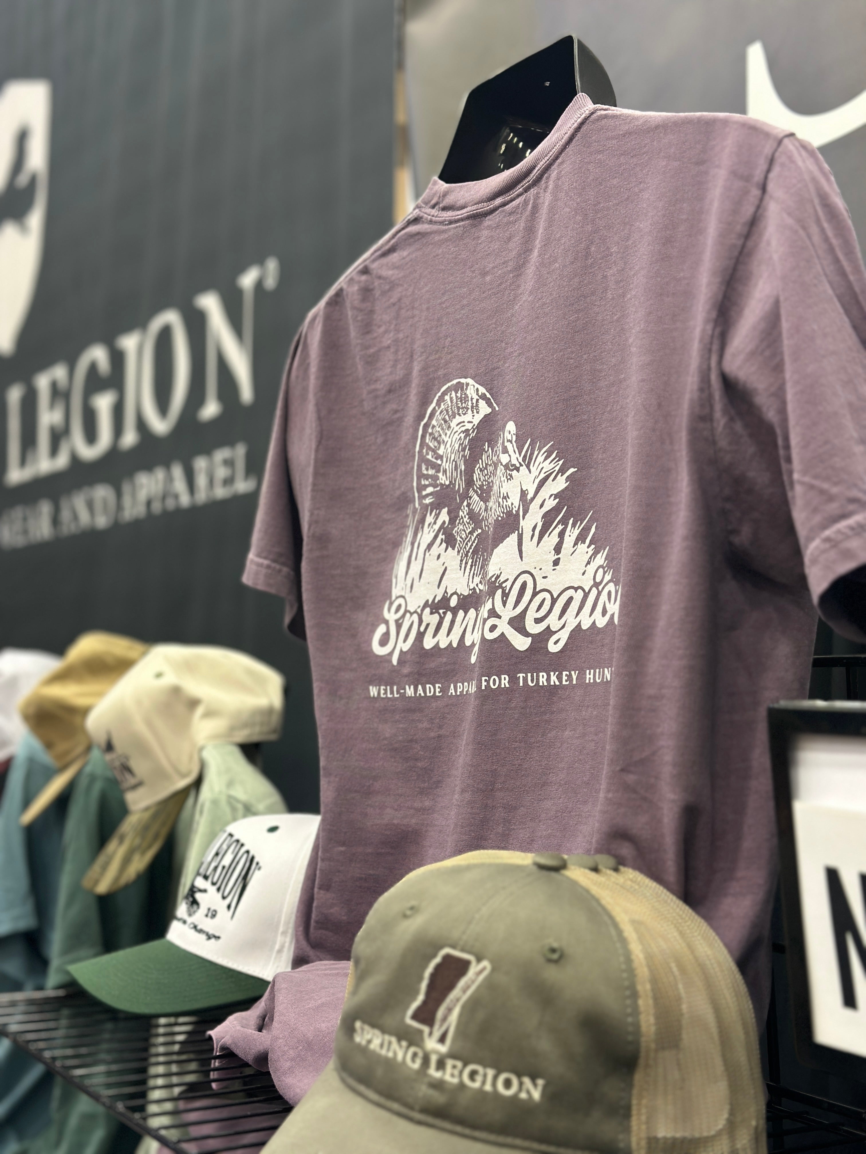 Solo Strutter Pocket Tee - Wine – Spring Legion